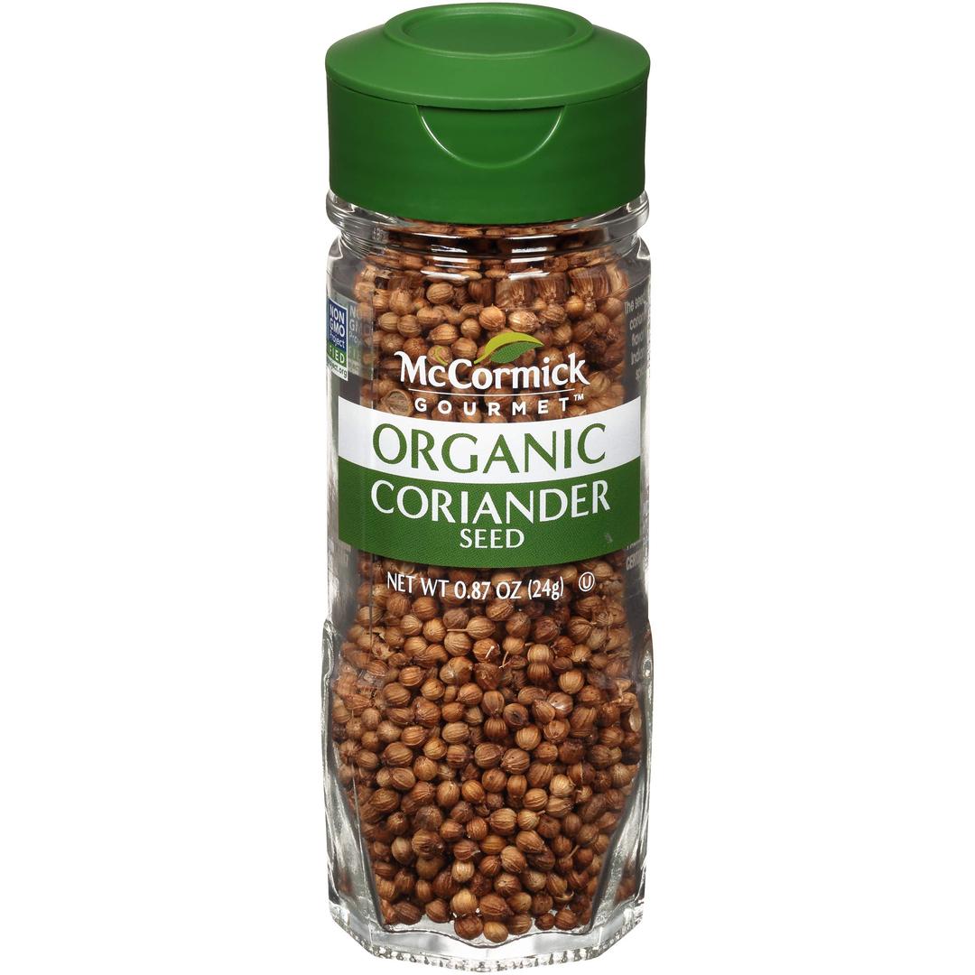 McCormick Gourmet Organic Coriander Seed, 0.87 Oz