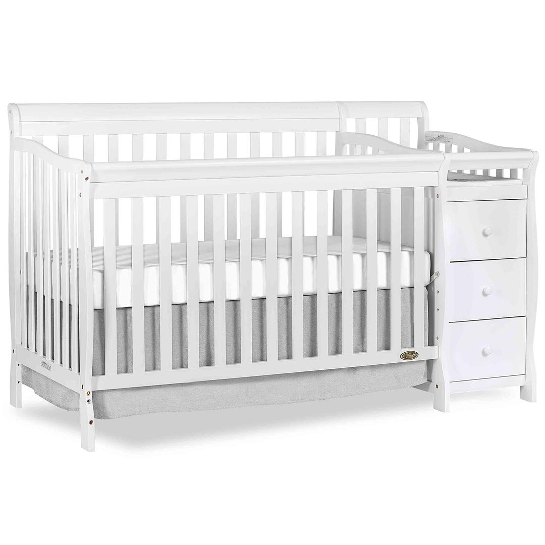 Dream On Me5 in 1 Brody Convertible Crib with Changer