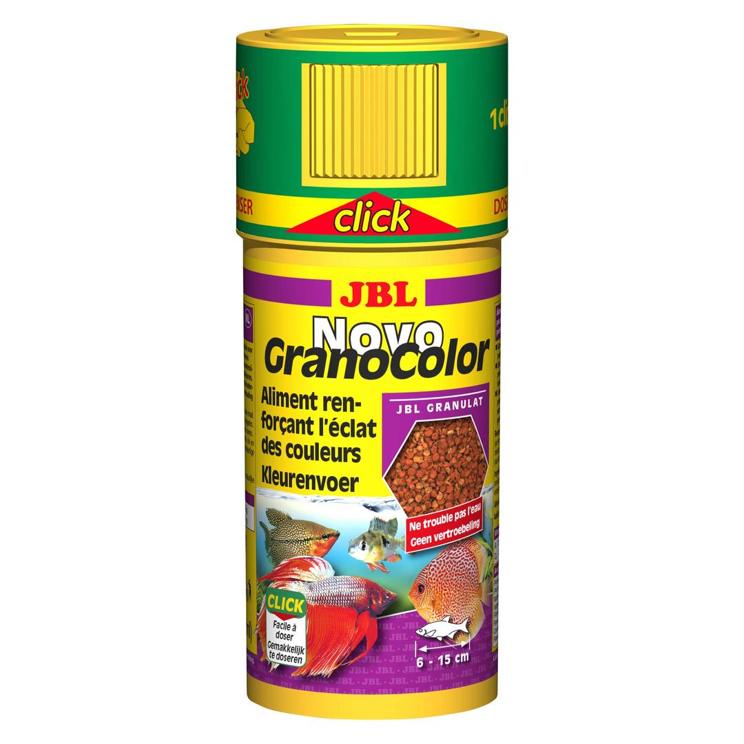 JBL - Novo GranoColor - Aquarium Fish Food - 250ml - Pack of 2.