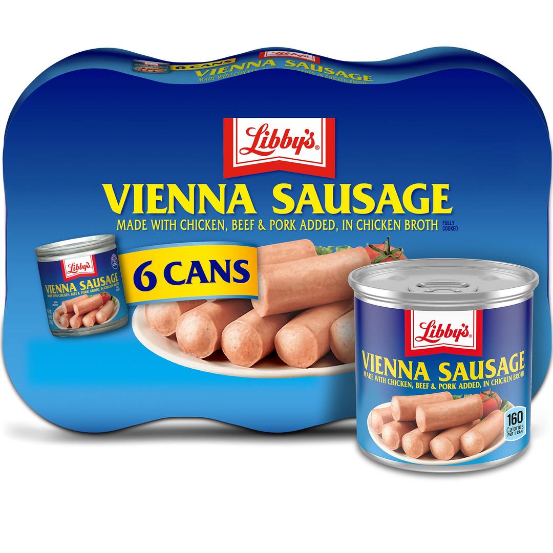 Libby's Vienna Sausages, 4.6 oz. (Pack of 6)