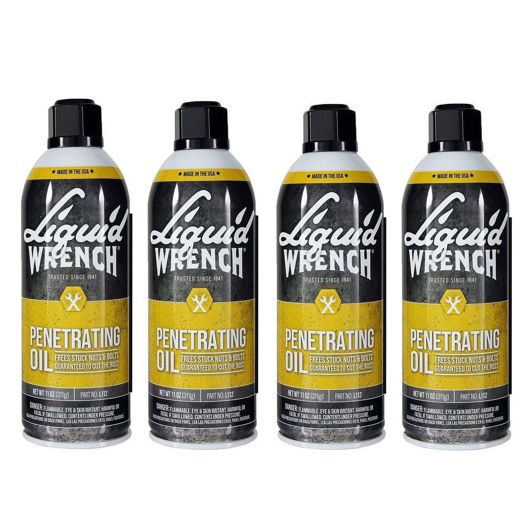 Liquid Wrench L112/4-4PKLIQUID Wrench L112-4PK Penetrating Oil Spray - 11 oz., (Case of 4)