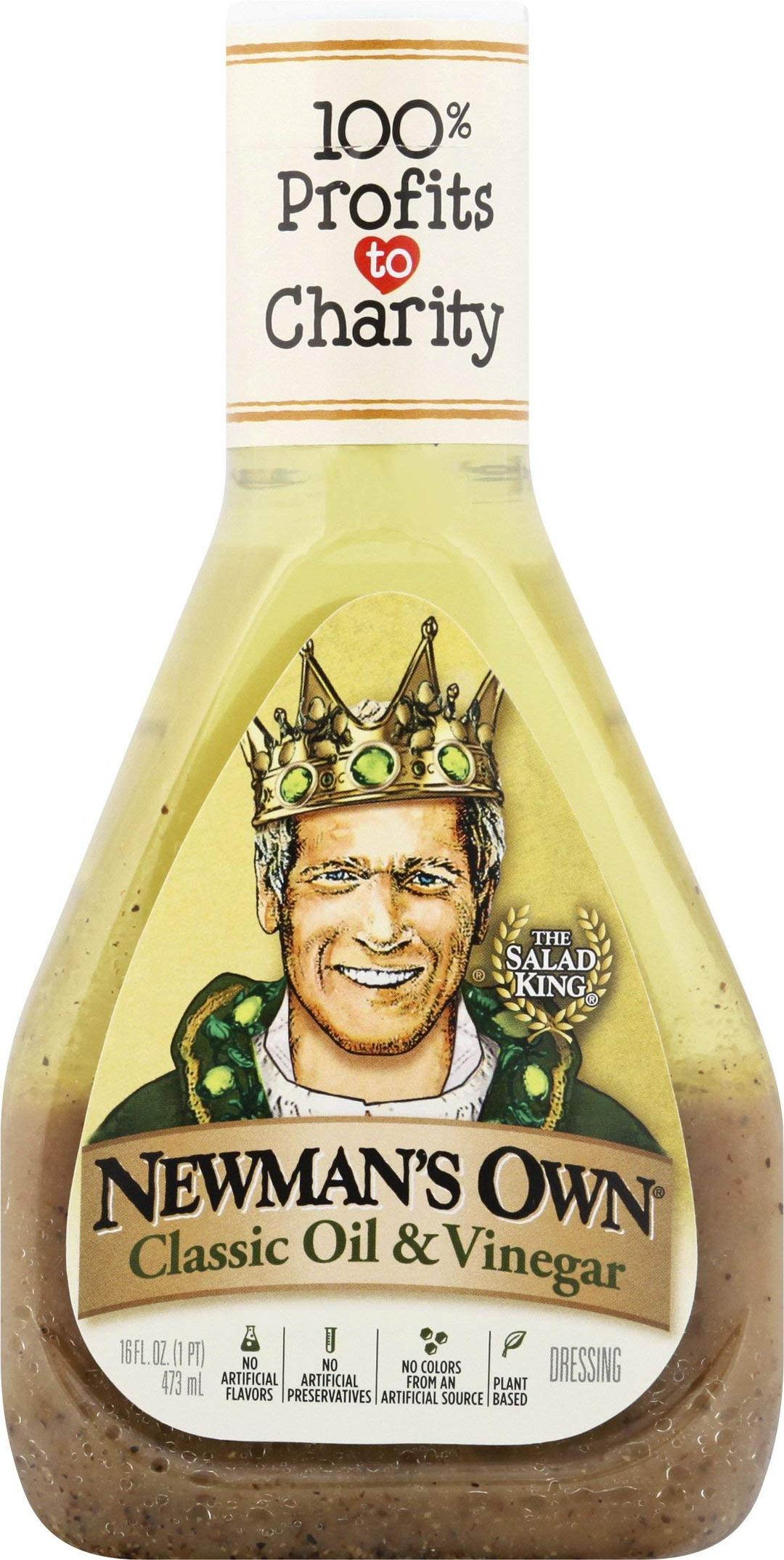 Newman's Own Classic Oil & Vinegar Salad Dressing, 16-oz.