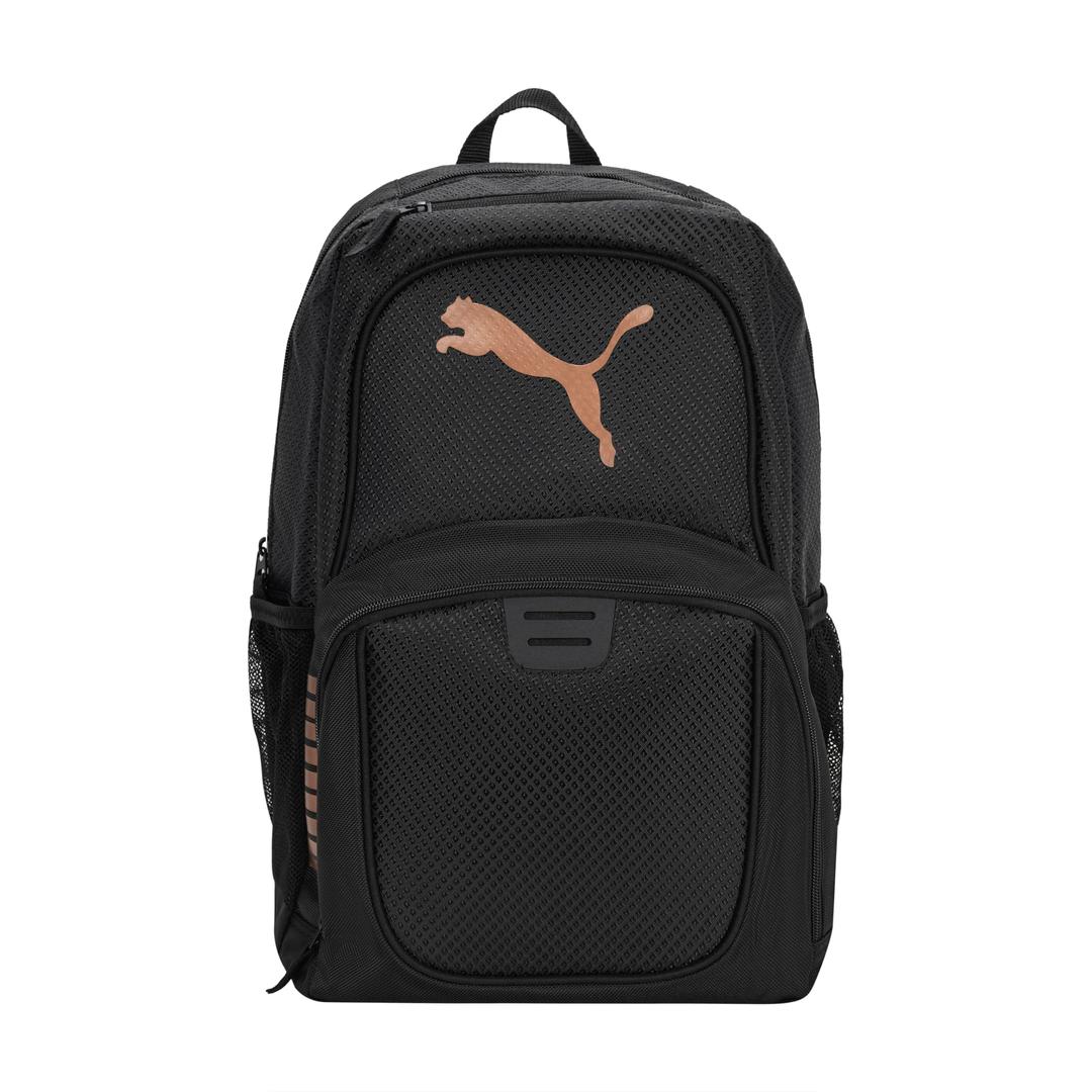 PUMA Evercat Contender Backpack, Black/Rose Gold, One Size