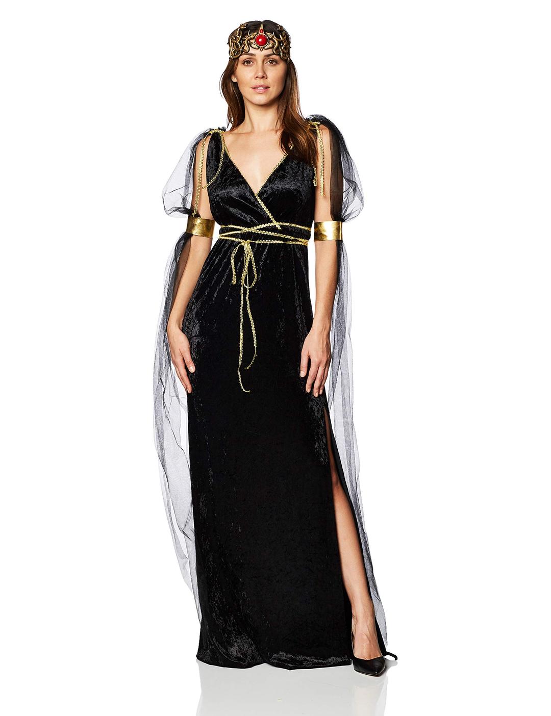 California Costumes 1622 Medusa Greek/Roman Adult Sized Costumes, Black