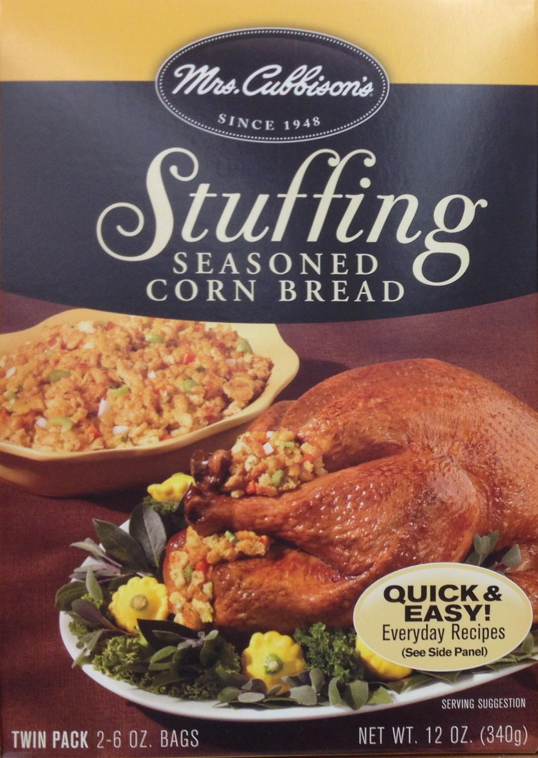 Mrs. Cubbison's CORN BREAD Stuffing 12oz. (4 Boxes)