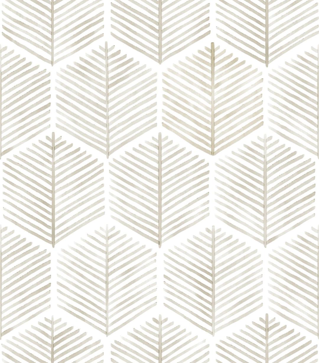 MelunMer Modern Peel and Stick Wallpaper Boho Contact Paper for Cabinets and Drawers Self Adhesive Wallpaper Removable Wallpaper for Bedroom Geometric Wallpaper for Bathroom Beige/White 17.3''×78.8''