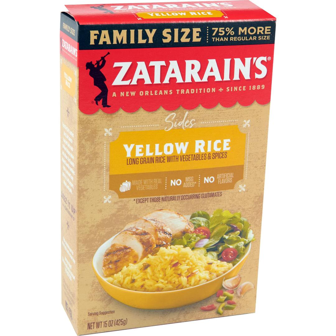 Zatarain'sFamily Size Yellow Rice, 15 oz