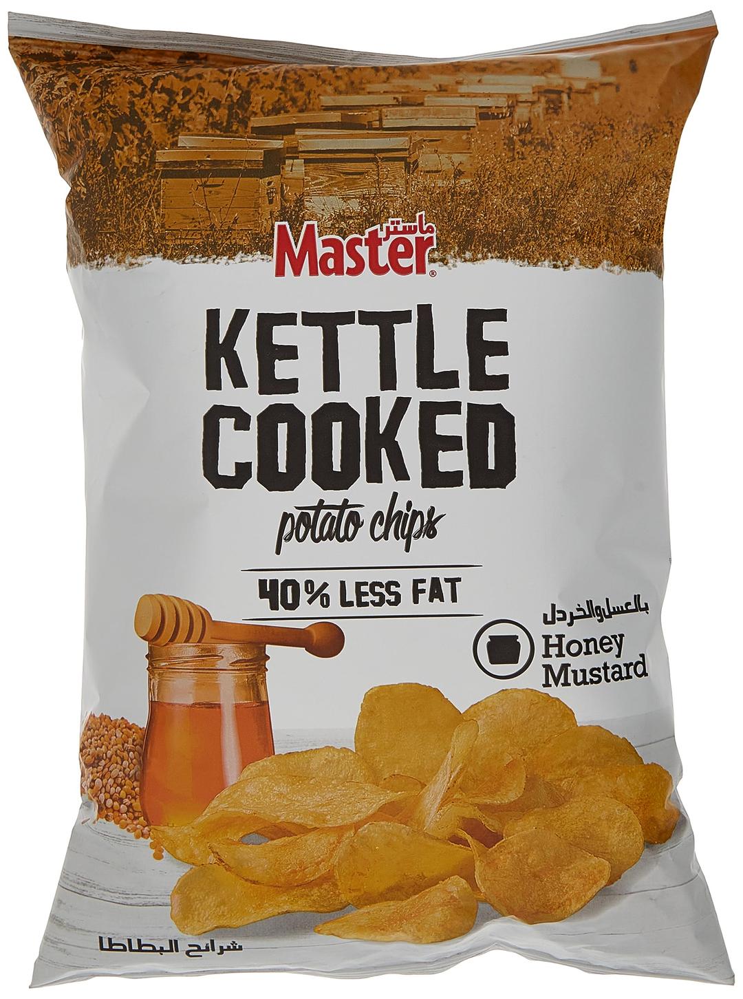 Master Honey and Mustard Kettle Potato Chips 170 g