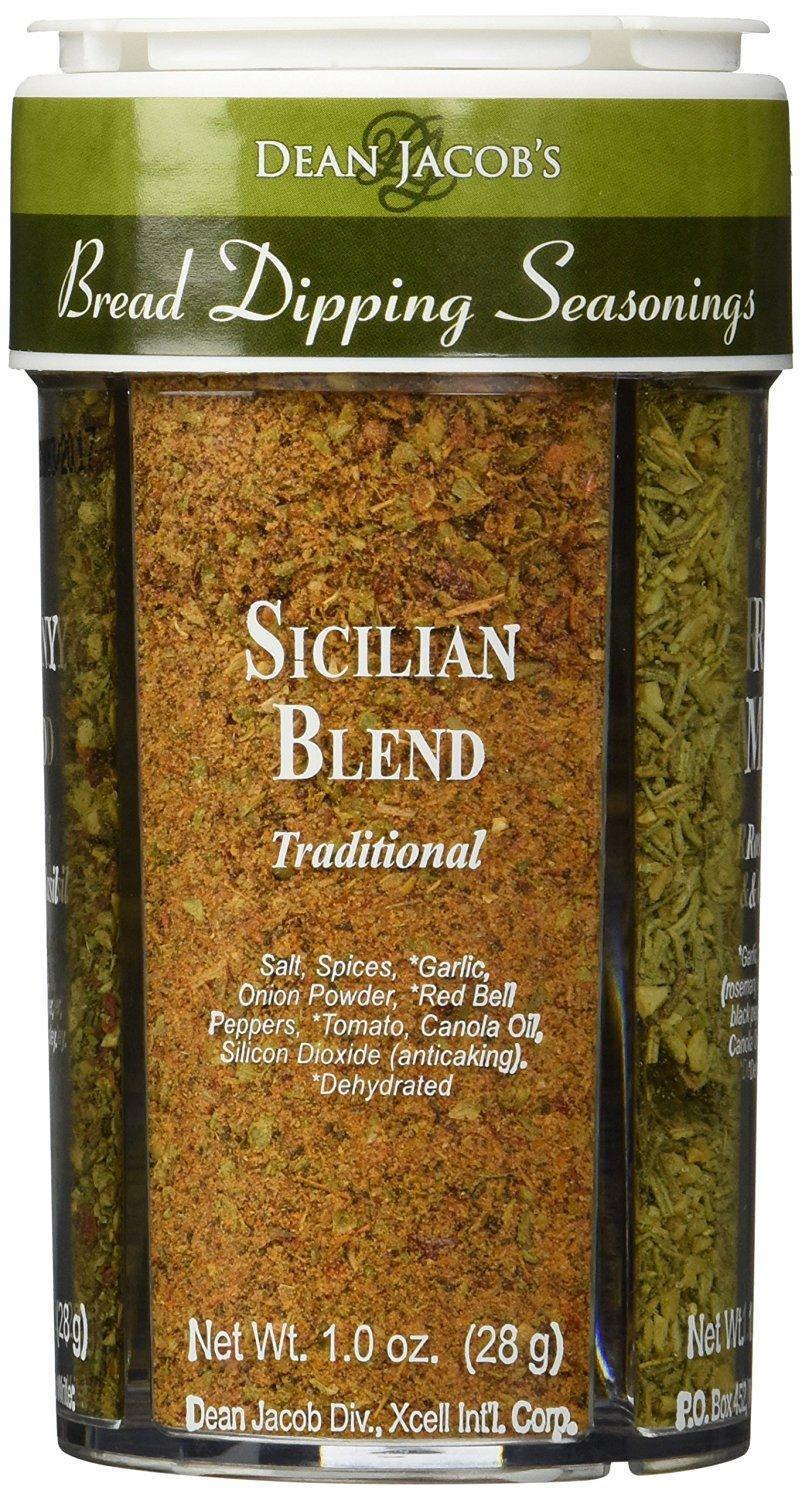 Bread Dipping Seasonings - Dean Jacob's 4 Spice Variety Pack