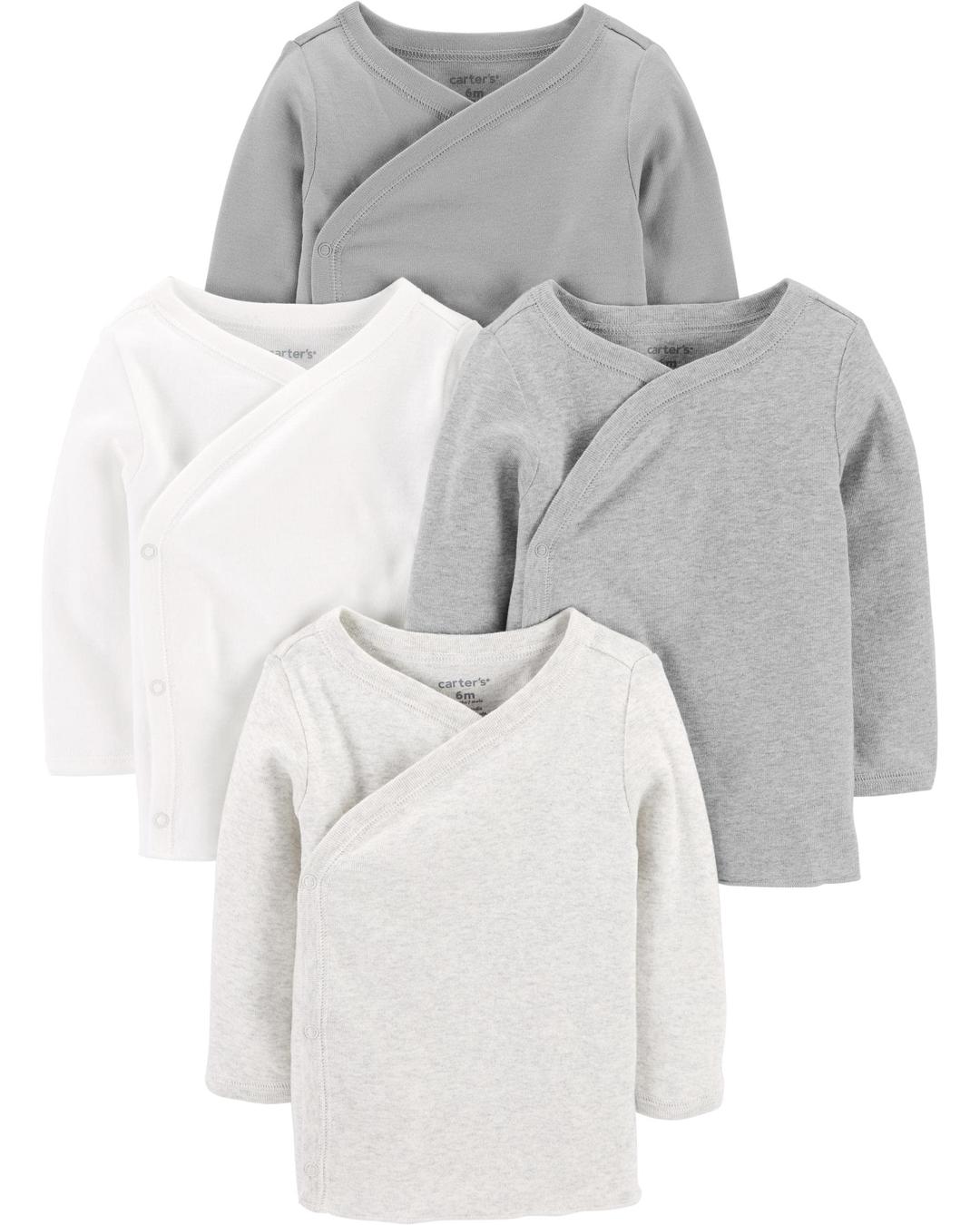 Carter's Baby Boys 4-Pack Cotton Kimono Tees