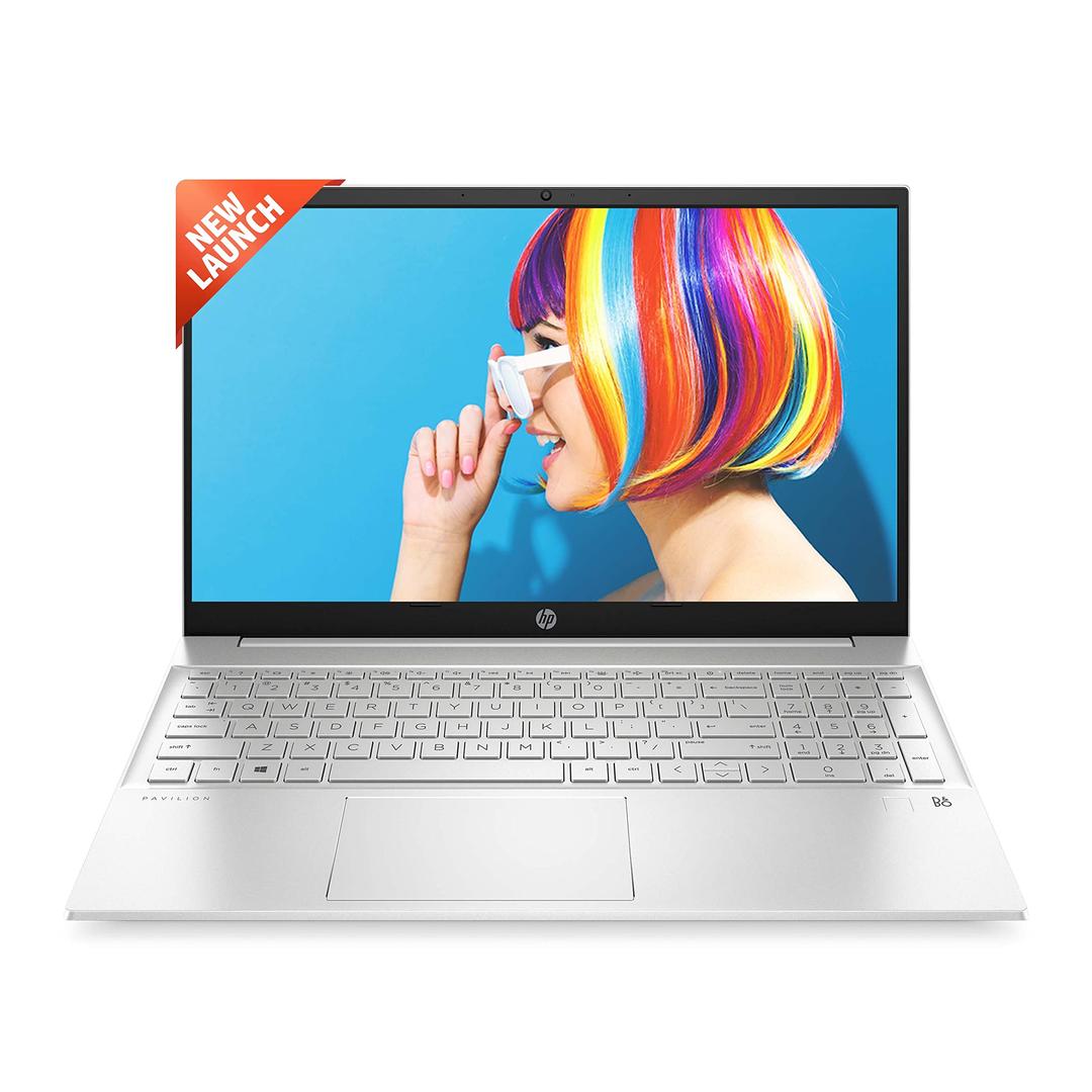 HP Pavilion 15 AMD Ryzen 5 7530U, 15.6-inch(39.6 cm), FHD, Anti-Glare Display (16GB/1TB SSD/AMD Radeon Graphics/Win 11 Home+MSO'21/Audio by B&O/Backlit KB/ 1.75kg/Natural Silver, 15-EH3055AU