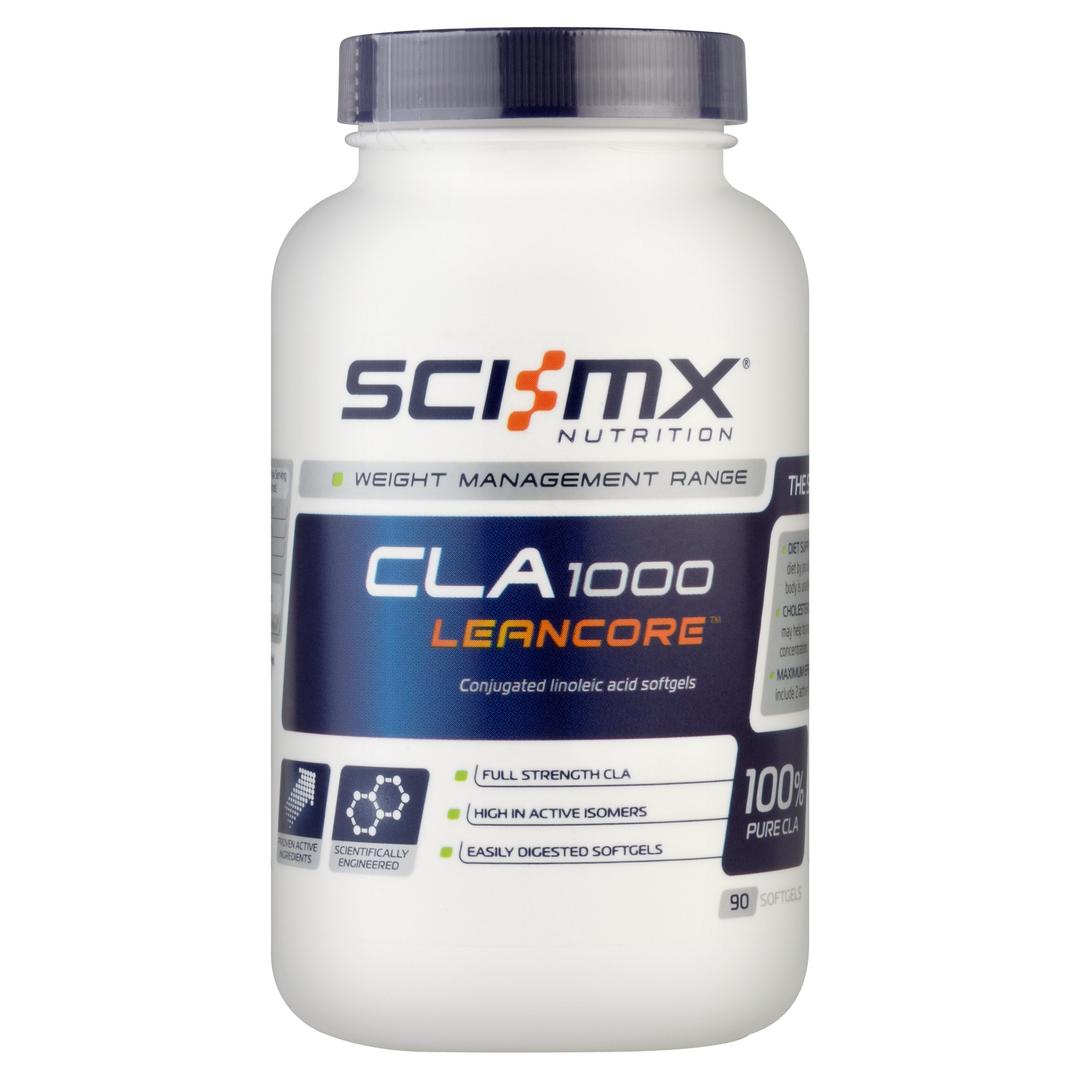 SCI-MX Nutrition CLA 1000 Leancore, 90 Soft Gel, Conjugated Linoleic Acid Soft Gels, Unflavoured