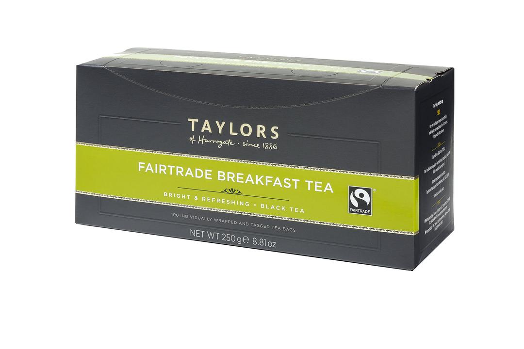 Taylors of HarrogateFairtrade Breakfast, 100 Count (Pack of 1)