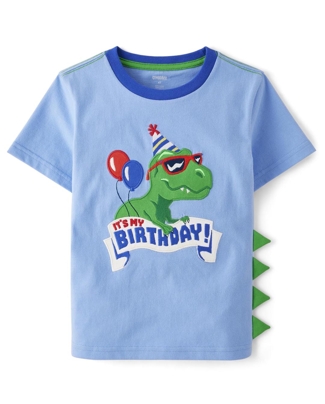 GymboreeBoys' and Toddler Embroidered Graphic Short Sleeve T-Shirts