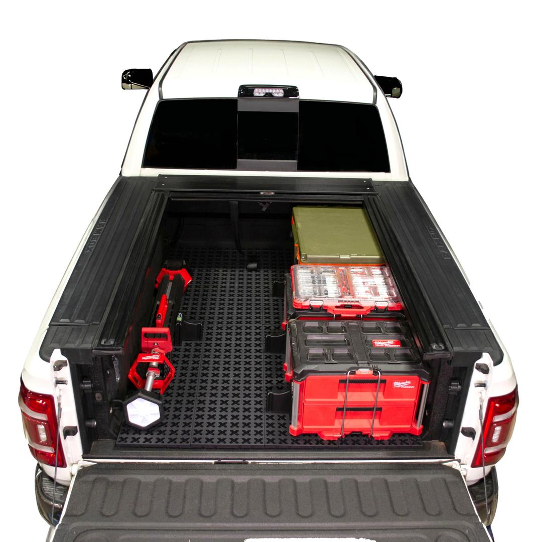 Truck Bed Organizer Storage System Slide Out Mat (Universal Fit or Standard Beds 6' to 6'5')