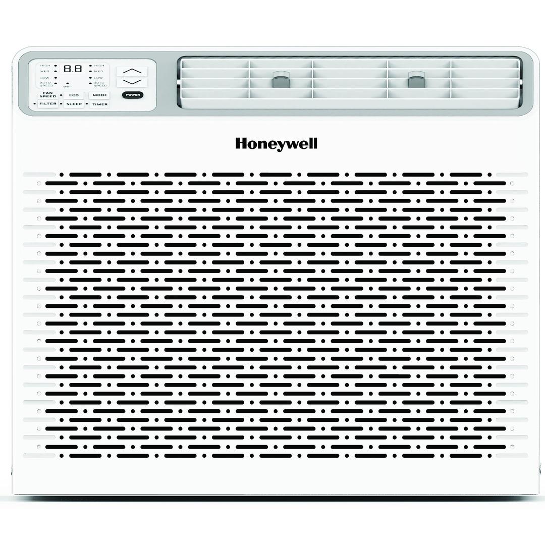 Honeywell 10,000 BTU Digital Window Air Conditioner, Remote, LED Display, 4 Modes, Eco, 450 sq ft Coverage