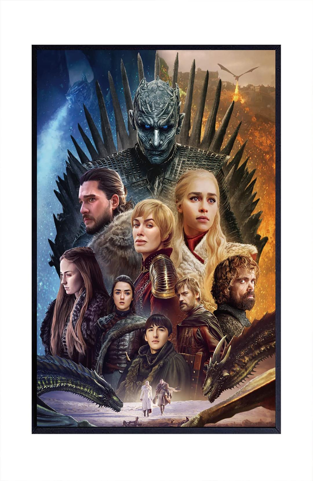 XIHOO Kerry dober Game of Thrones TV Show Poster Cool Wall Decor Art Print Posters for Room Aesthetic - Matte Poster Frameless Gift 11 x 17 inch(28cm x 43cm)