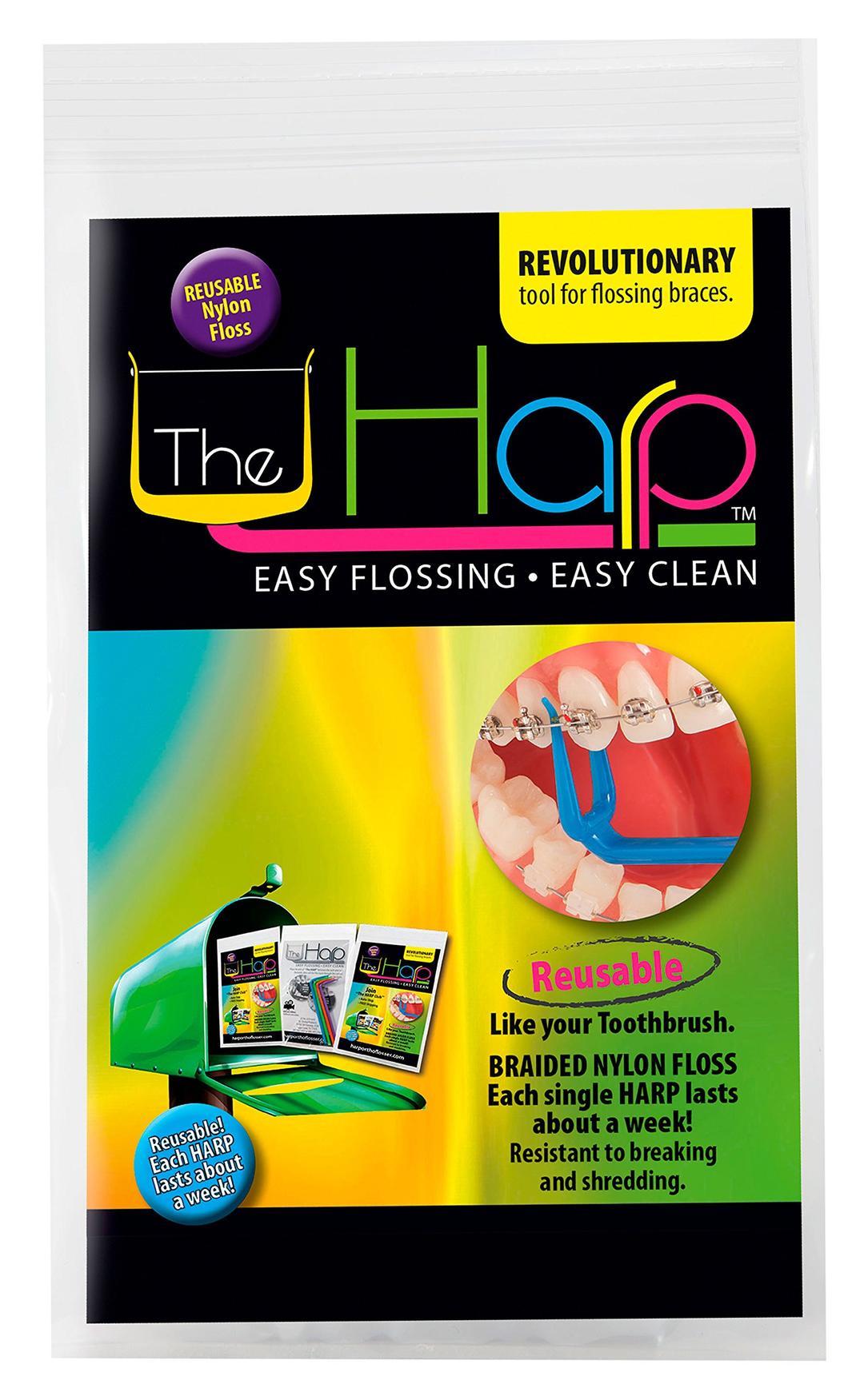 The Harp Orthodontic Reusable Flosser