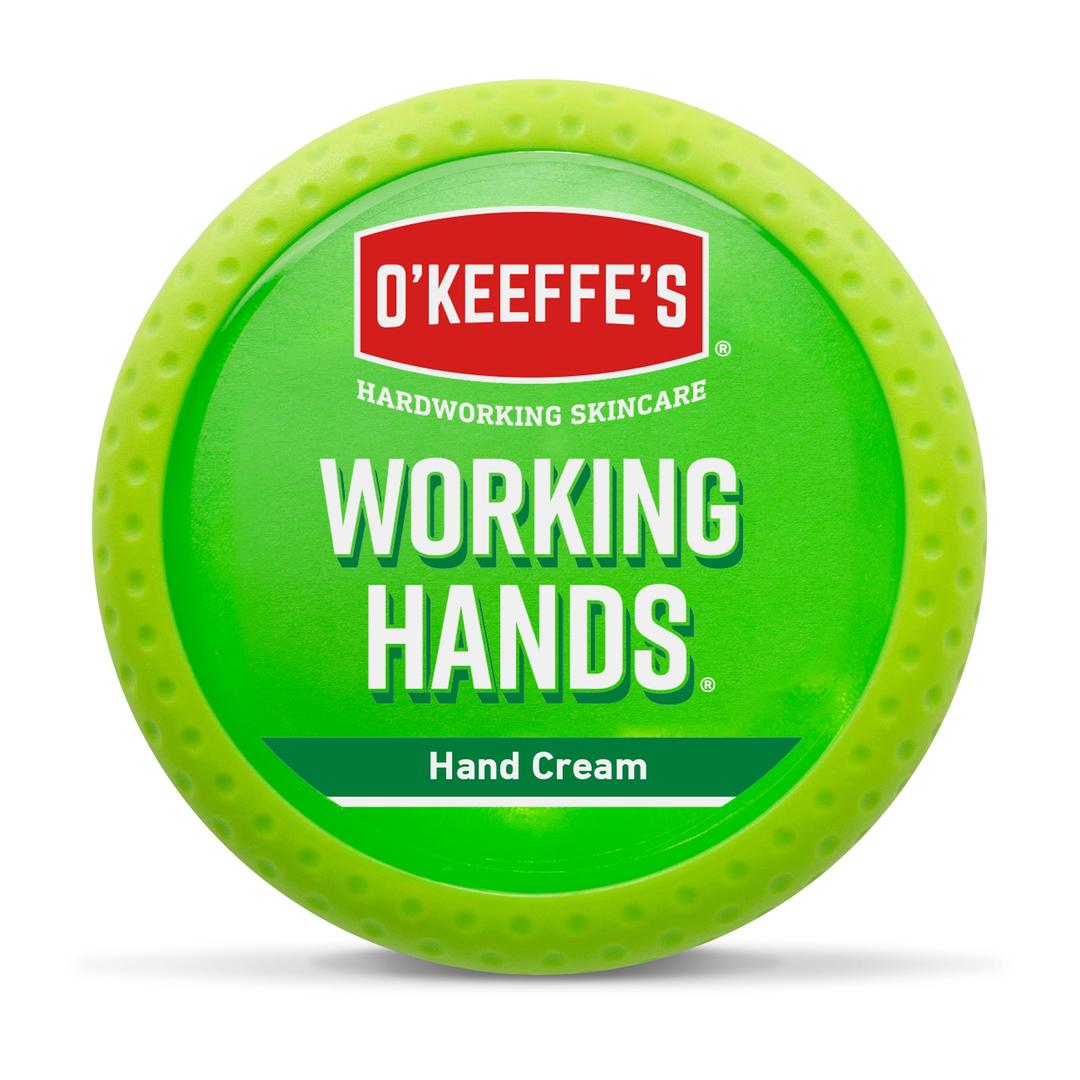 O’Keeffe’s Working Hands, 96g Jar - Hand Cream for Extremely Dry, Cracked Hands | Instantly Boosts Moisture Levels, Creates a Protective Layer & Prevents Moisture Loss