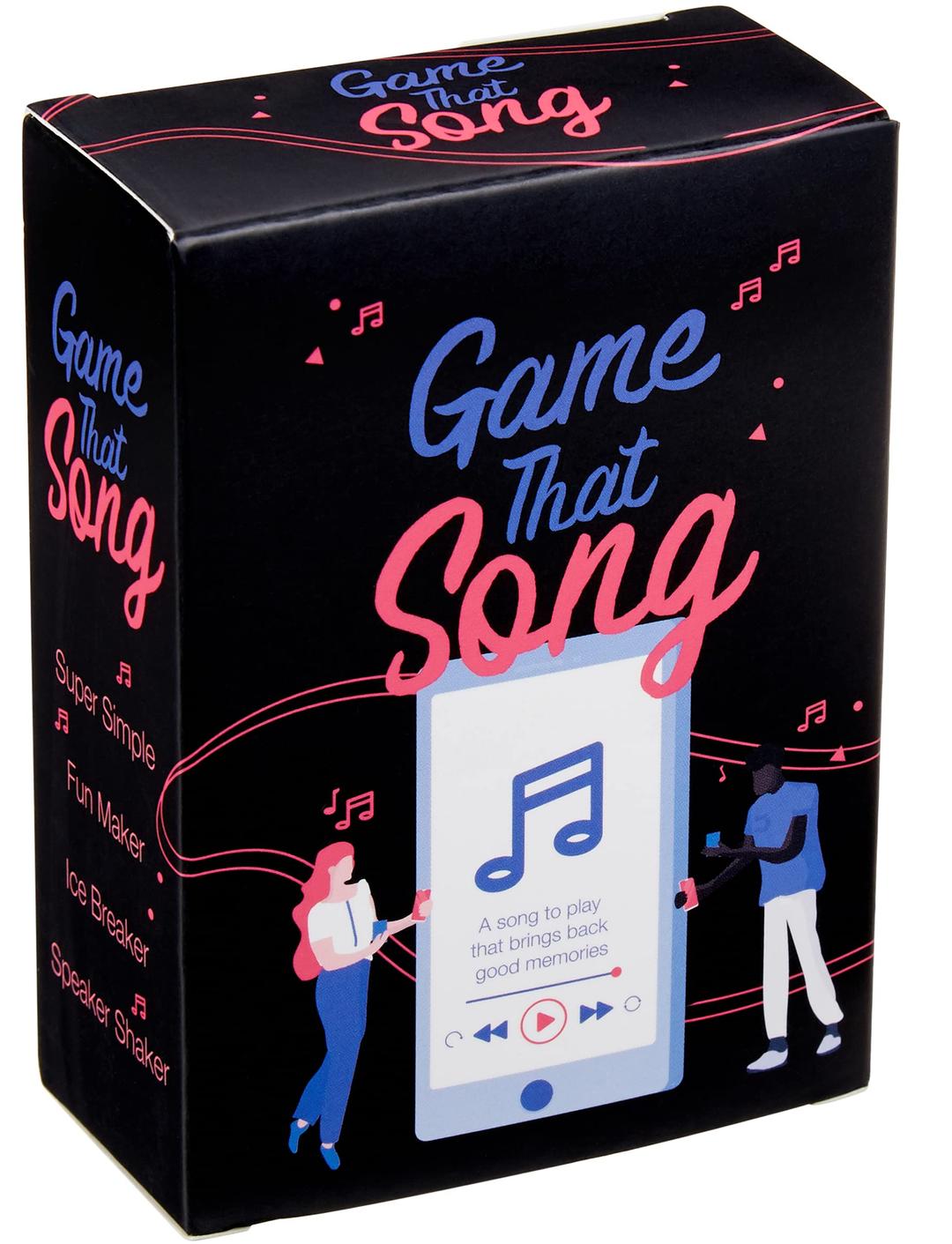 Game That Song - Fun Music Card Game for Adults and Teens - Compete to Play The Best Song- Makes A Great Gift for Music Lovers, Game Night, Karaoke or Singing