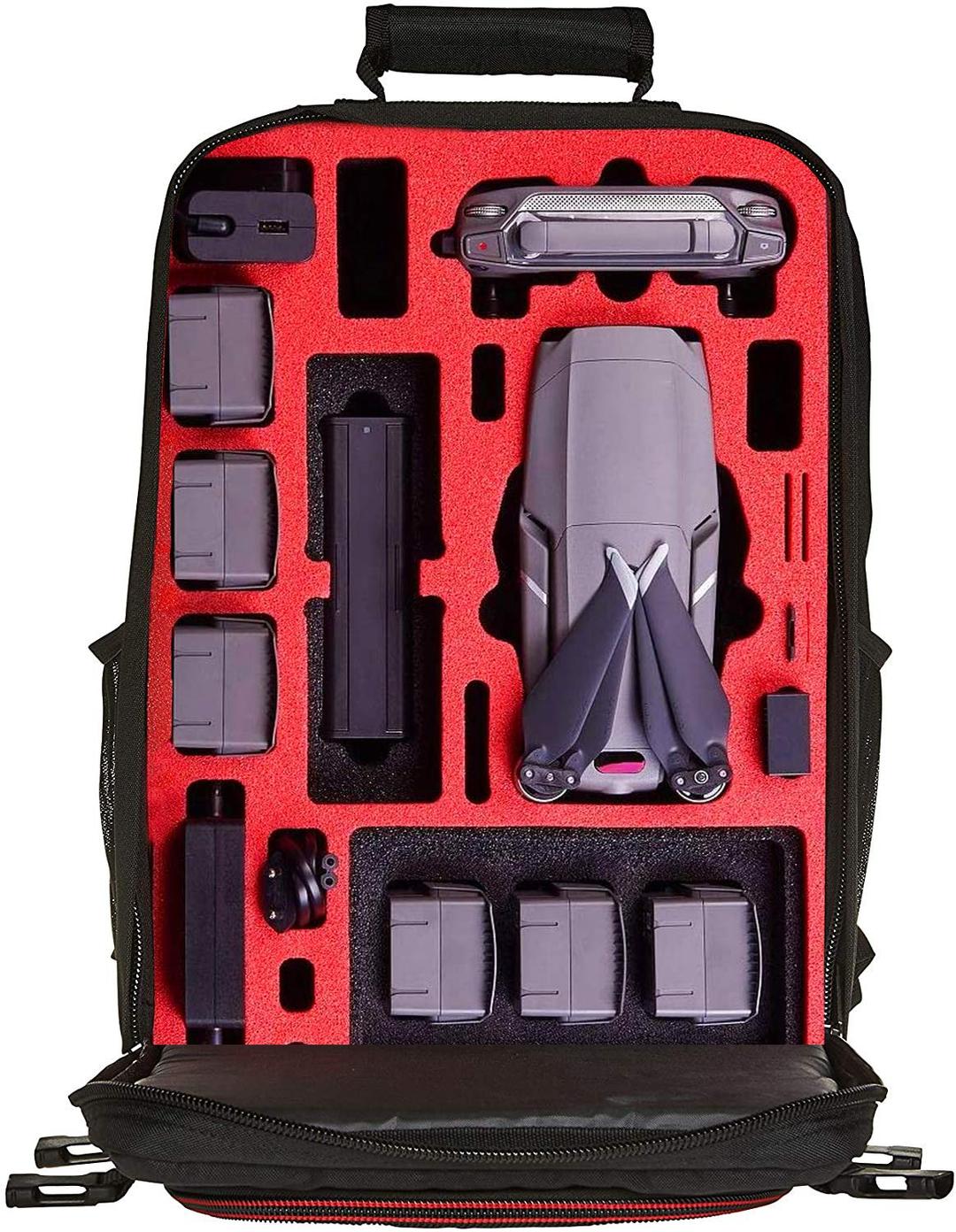 MC-CASES Backpack for DJI Mavic 2 Pro or Zoom/Enterprise - Standard & Smart Controller Extremely Comfortable - Lots of Space