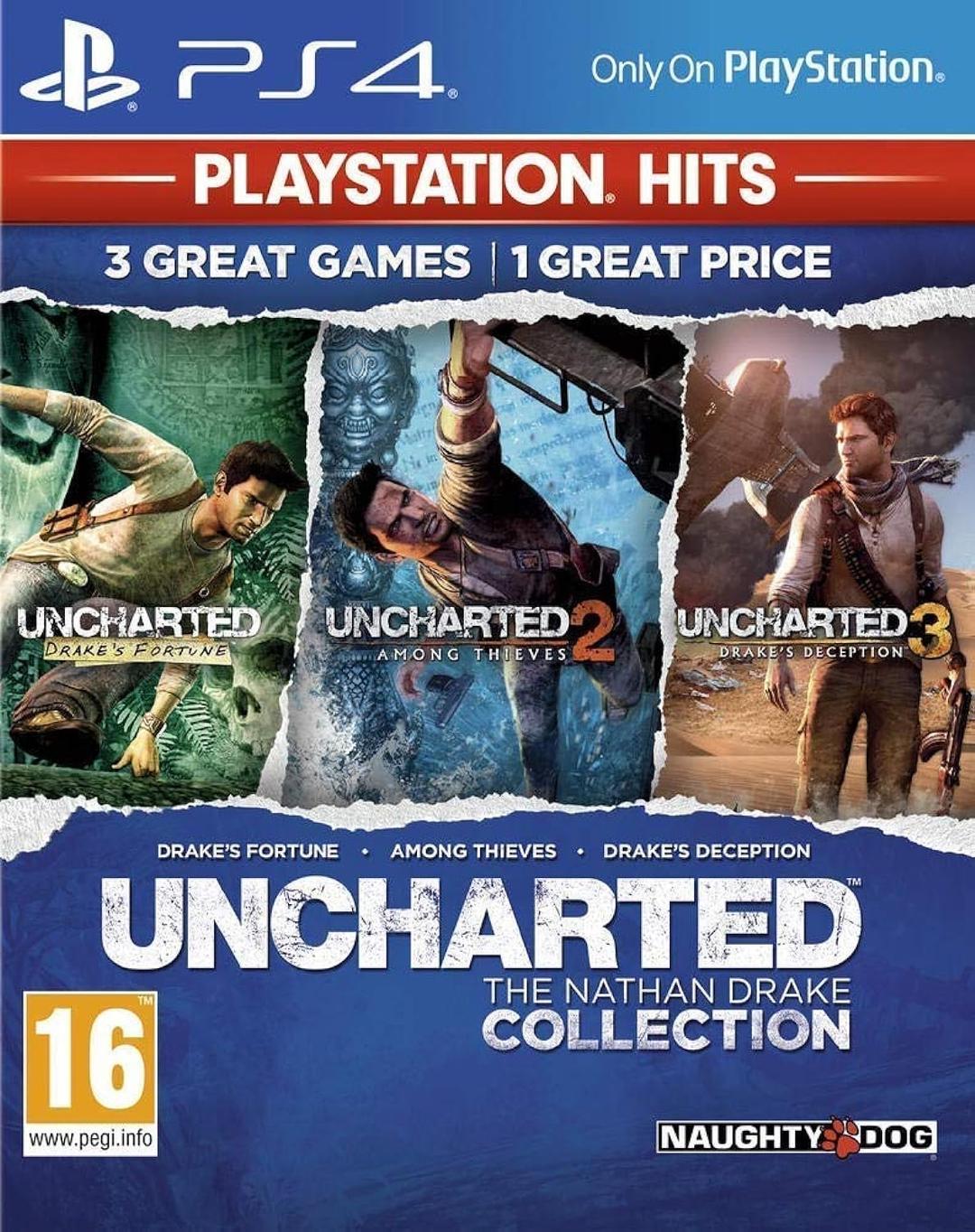 Uncharted: The Nathan Drake Collection (Playstation Hits) (PS4)