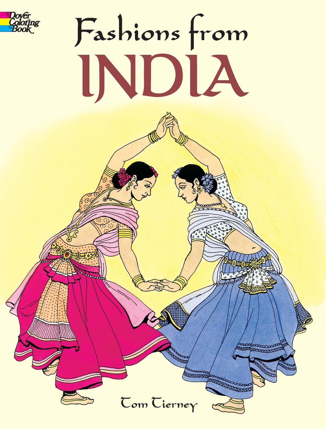 Fashions from India Coloring Book (Dover Fashion Coloring Book)