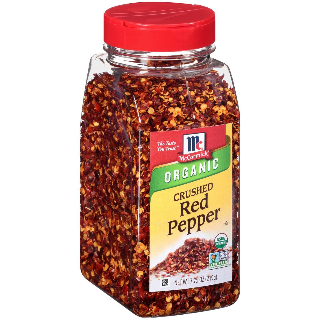 McCormickOrganic Crushed Red Pepper, 7.75 oz