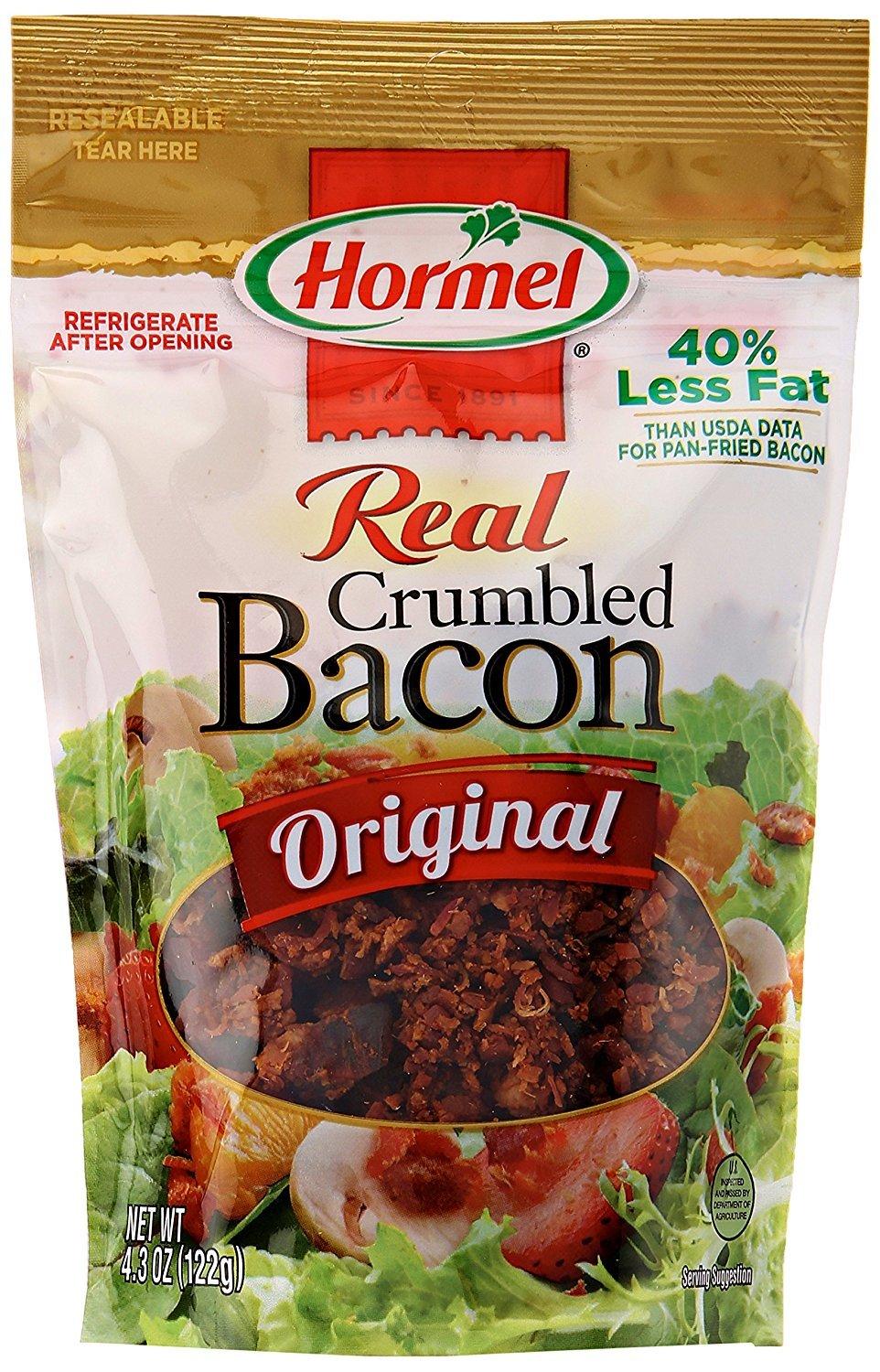 Hormel Real Bacon Crumble Topping, 4.3 Oz Pouch