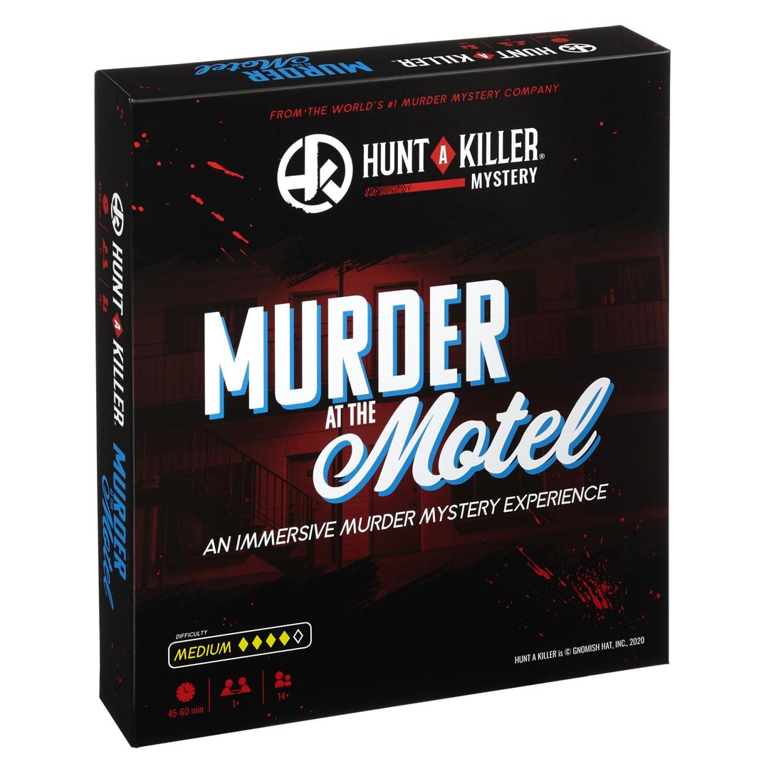 Hunt A Killer Murder at The Motel - an Immersive Murder Mystery Experience - for True Crime Fans with Evidence & Puzzles - Solve Crimes at Date Night or Family Game Night - Age 14+