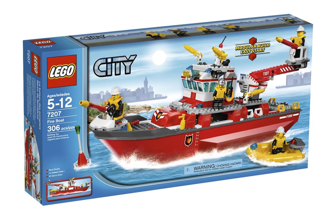 LEGO City Fire Ship (7207)