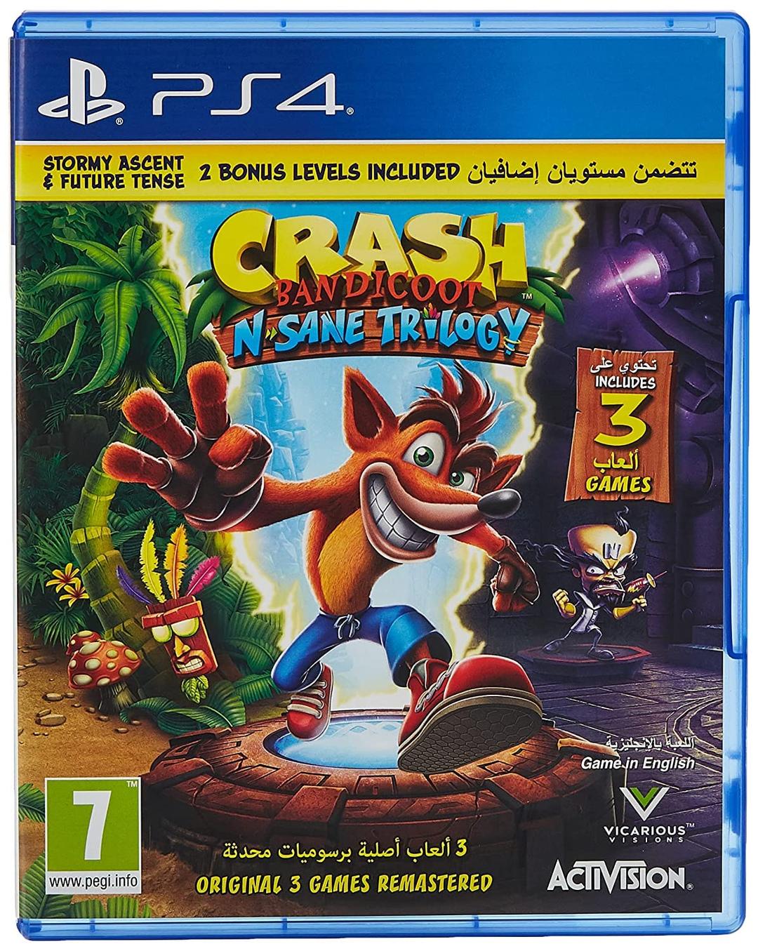 Crash Bandicoot N.Sane Trilogy (PS4)