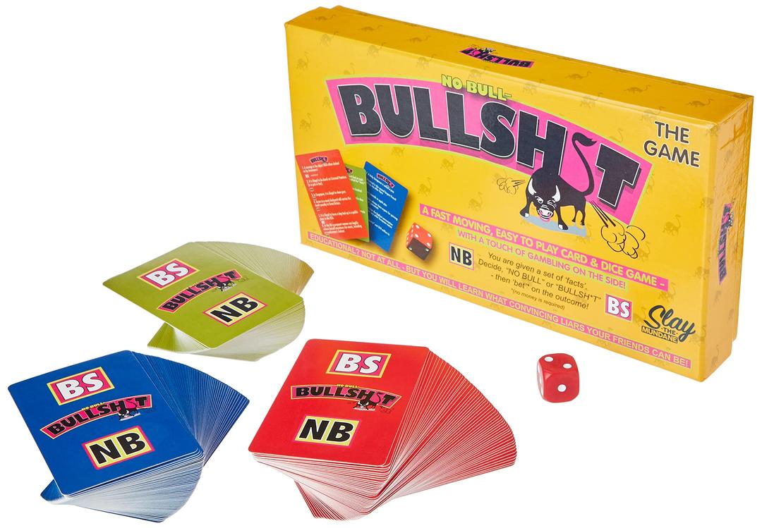 Boxer Gifts Bullshit Quiz Can You Tell Who's Lying-Fun Party Game for Adults-2 Players +, 23cm x 12cm