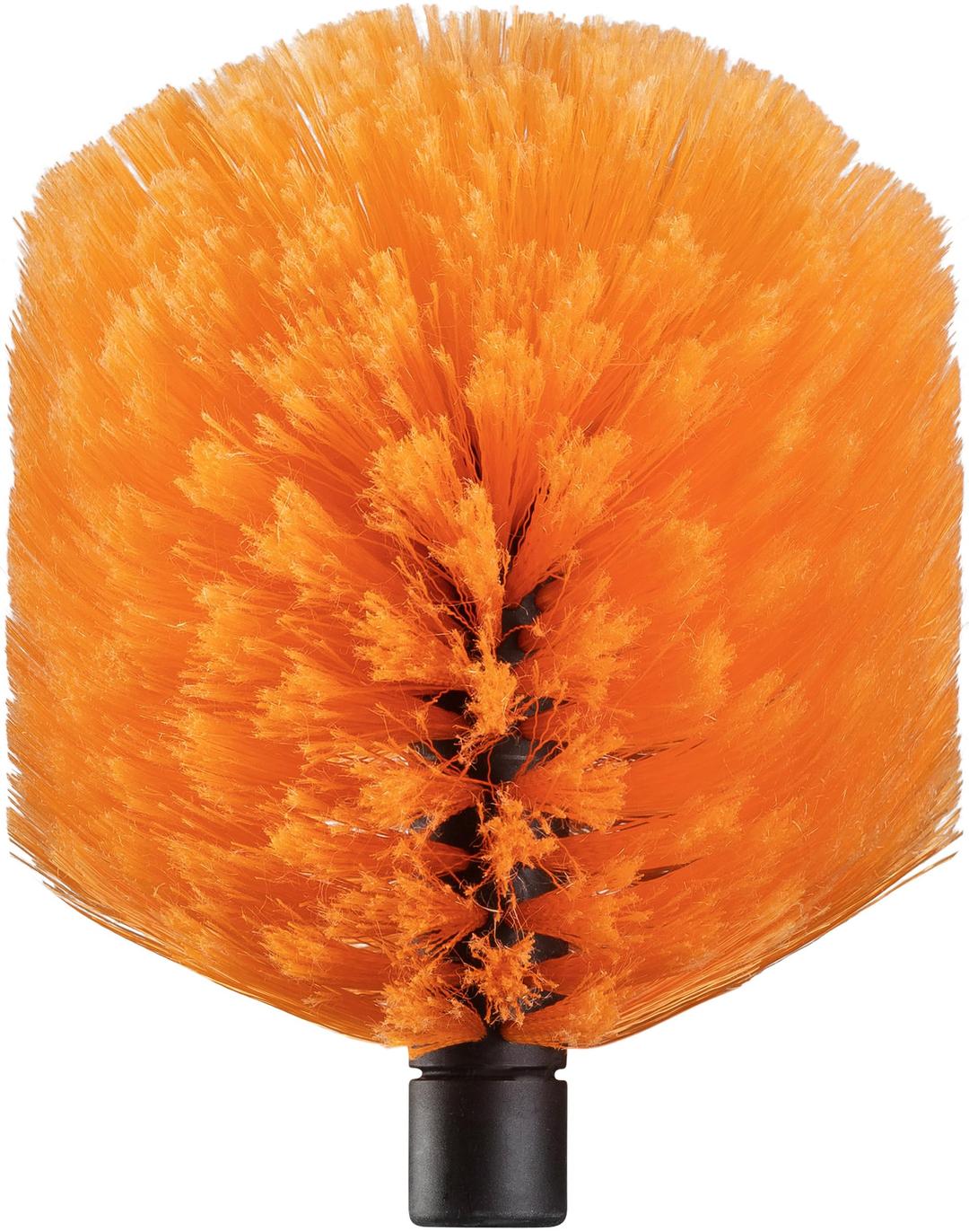 Cobweb Duster Head Brush // Spider Web Brush for Outdoor & Indoor Web Cleaning // Twist-On Corner Duster Fits Standard Acme Threaded Extension Poles // Best Cobweb Brush Head (Pole Sold Separately)