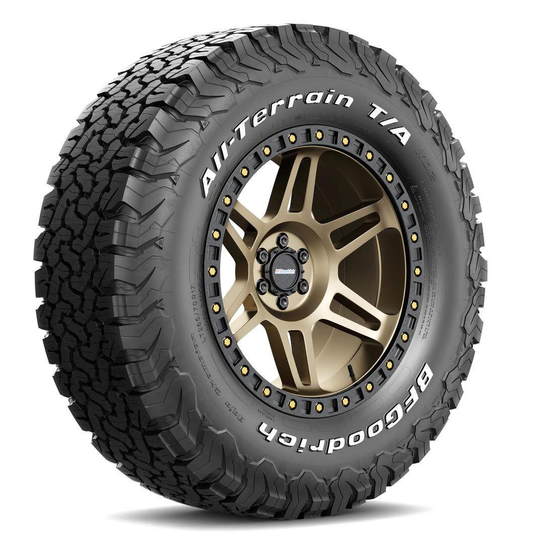 BFGoodrichAll Terrain T/A KO2 Radial Car Tire for Light Trucks, SUVs, and Crossovers, LT285/70R17/C 116/113Q