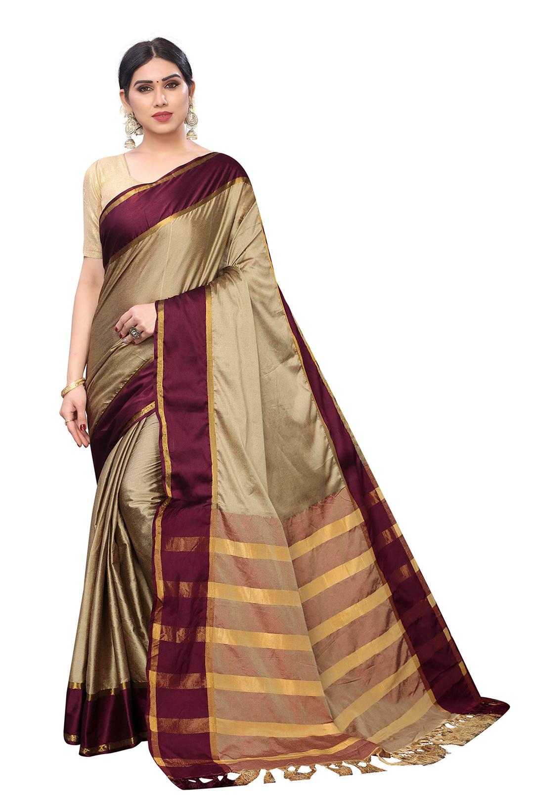 Cotton Silk Ready to wear Saree