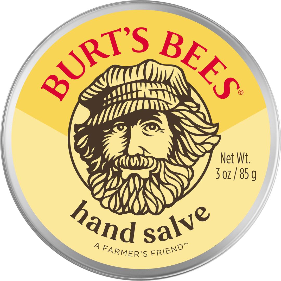 Burt's BeesStocking Stuffers, Hand Salve Christmas Gifts With Botanical Oils and Beeswax, Moisturizing Balm for Dry Hands, 100 Percent Natural Origin Skin Care, 3 oz. Package