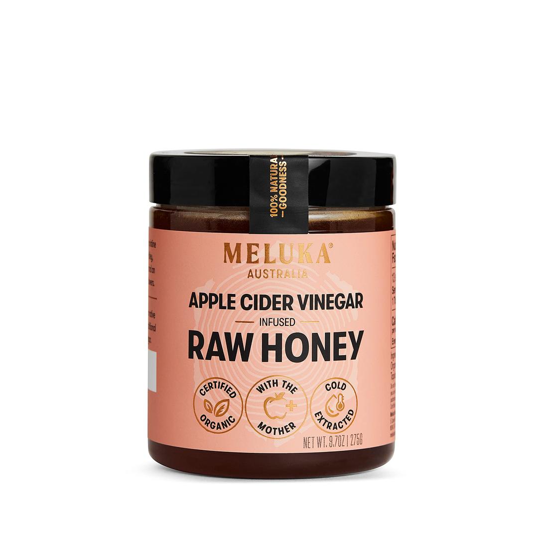 Meluka Australia Apple Cider Vinegar infused Raw Honey