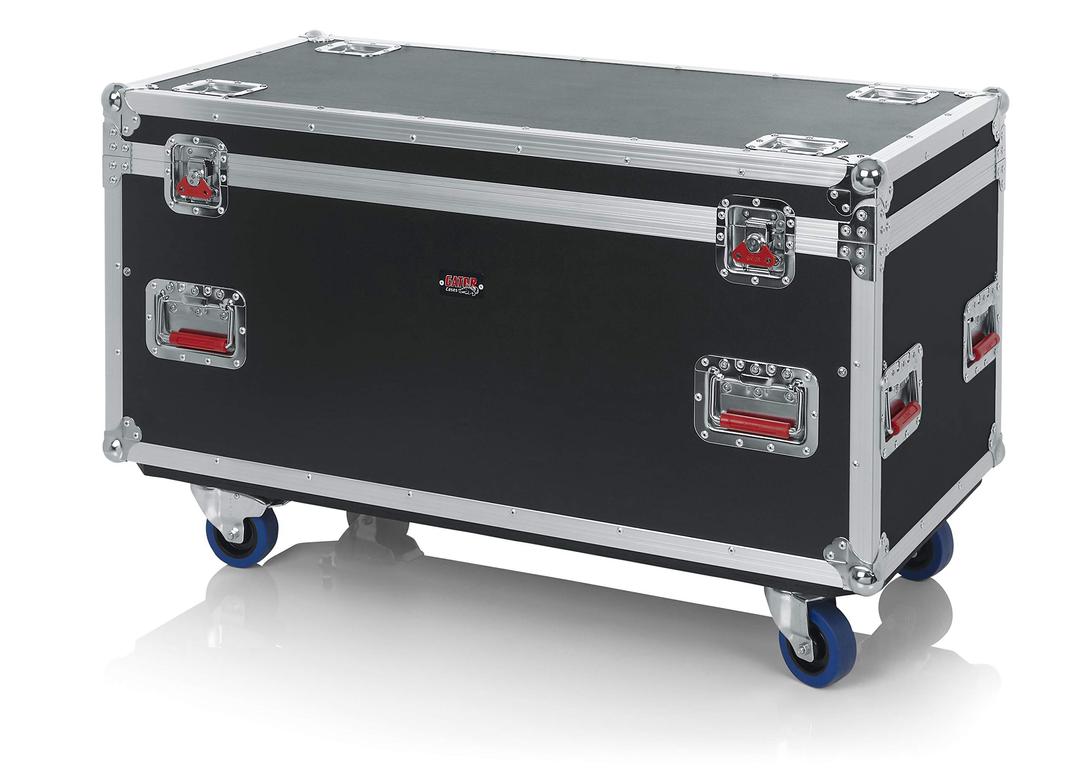 Gator Cases G-TOUR Series Equipment Storage Case / Cable Trunk with Heavy Duty Casters, Adjustable Dividers and Storage Trays, Truck Pack Size; 45" x 22" x 27" (G-TOURTRK452212)