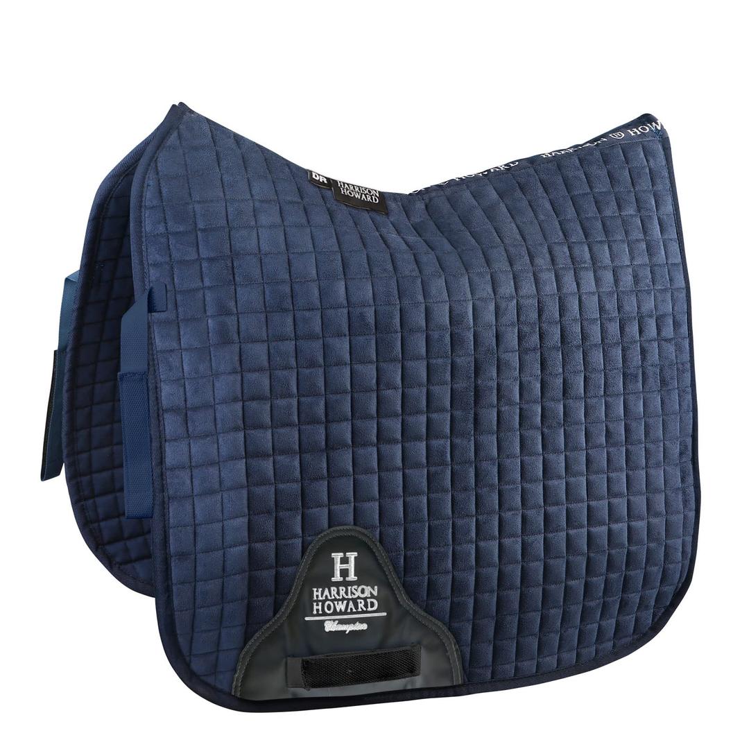 Harrison Howard Dressage Saddle Pad Suede Square English Saddle Pad for Horses Dressage Event