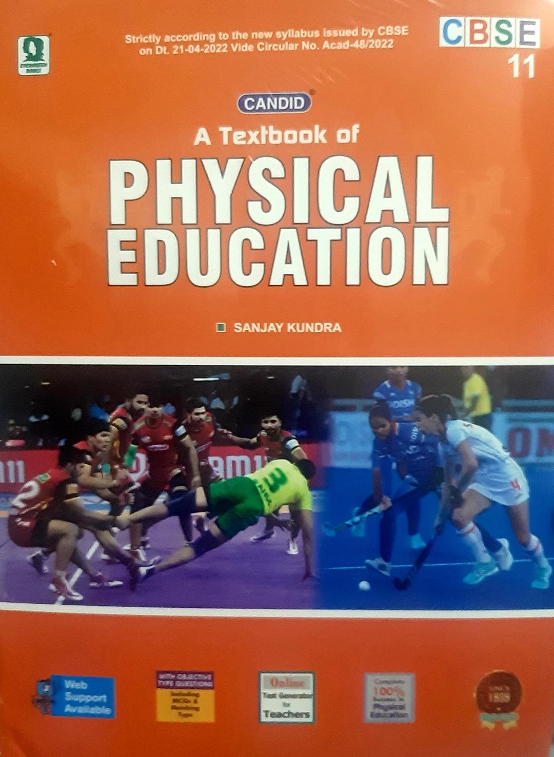 Evergreen candid A Textbook of Physical Education and free solution for class 11 Perfect Paperback