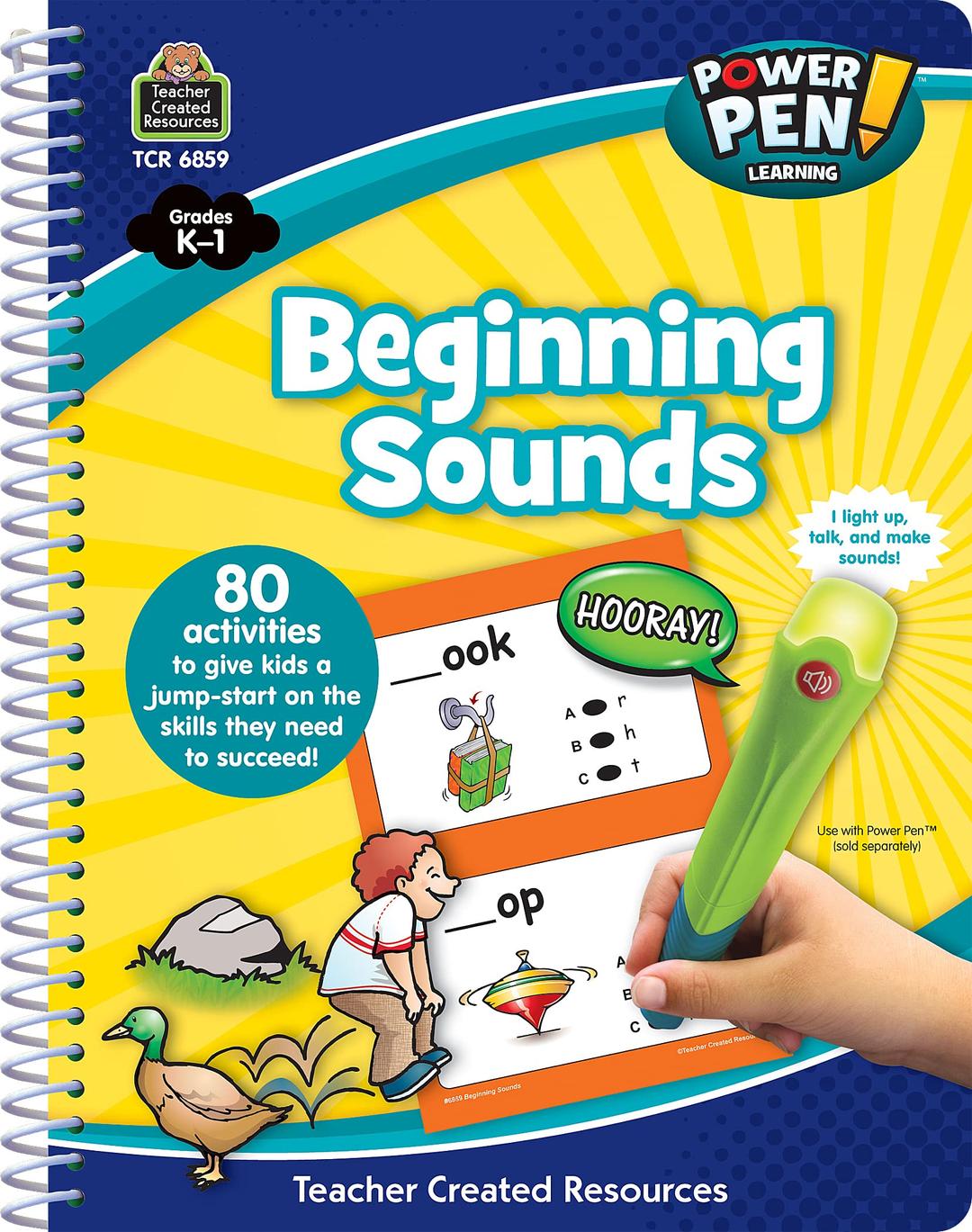 Power Pen Learning Book: Beginning Sounds