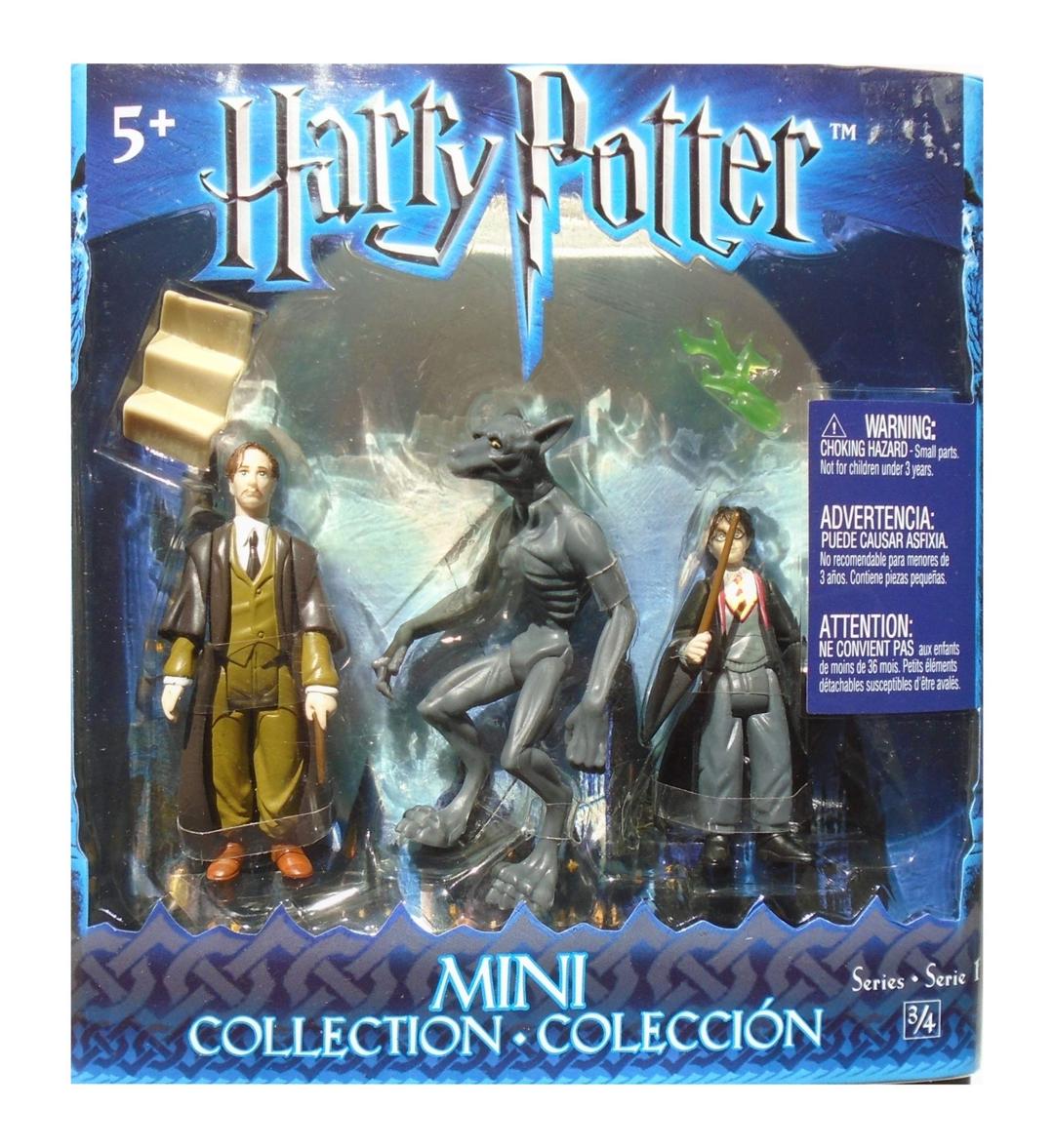 Harry Potter and the Prisoner of Azkaban Mini Collection - Professor Remus Lupin, Werewolf and Harry Potter Action Figures From the Novel