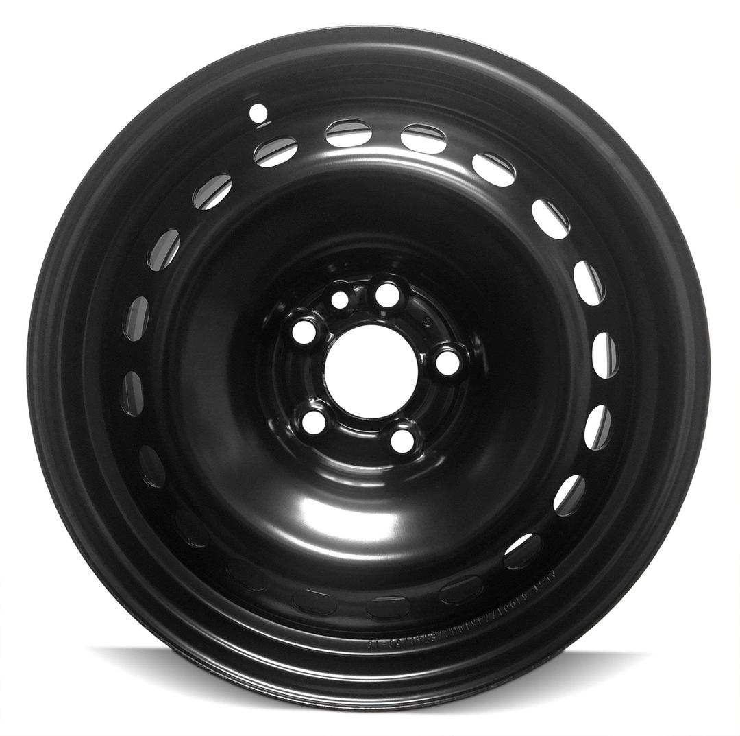 For 2013-2016 Dodge Dart 16 Inch Painted Black Rim - OE Direct Replacement - Road Ready Car Wheel