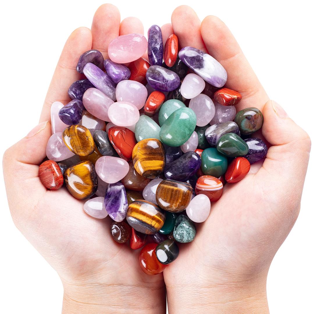 3lb Tumbled Stones Bulk Assorted