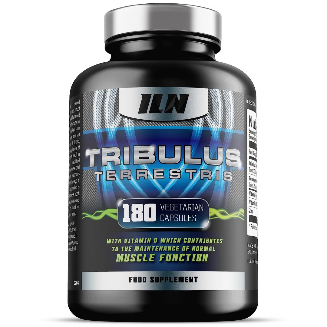 Tribulus Terrestris - Tribulus Terrestris Capsules - 6000mg Tribulus Equivalent per Serving - High Strength 20:1 Extract - 95% Saponins (180 Vegetarian Capsules)