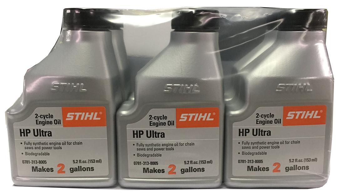 Stihl0781 313 8007 5.2 Ounce High Performance Ultra 2 Cycle Engine Oil, 6 Pack