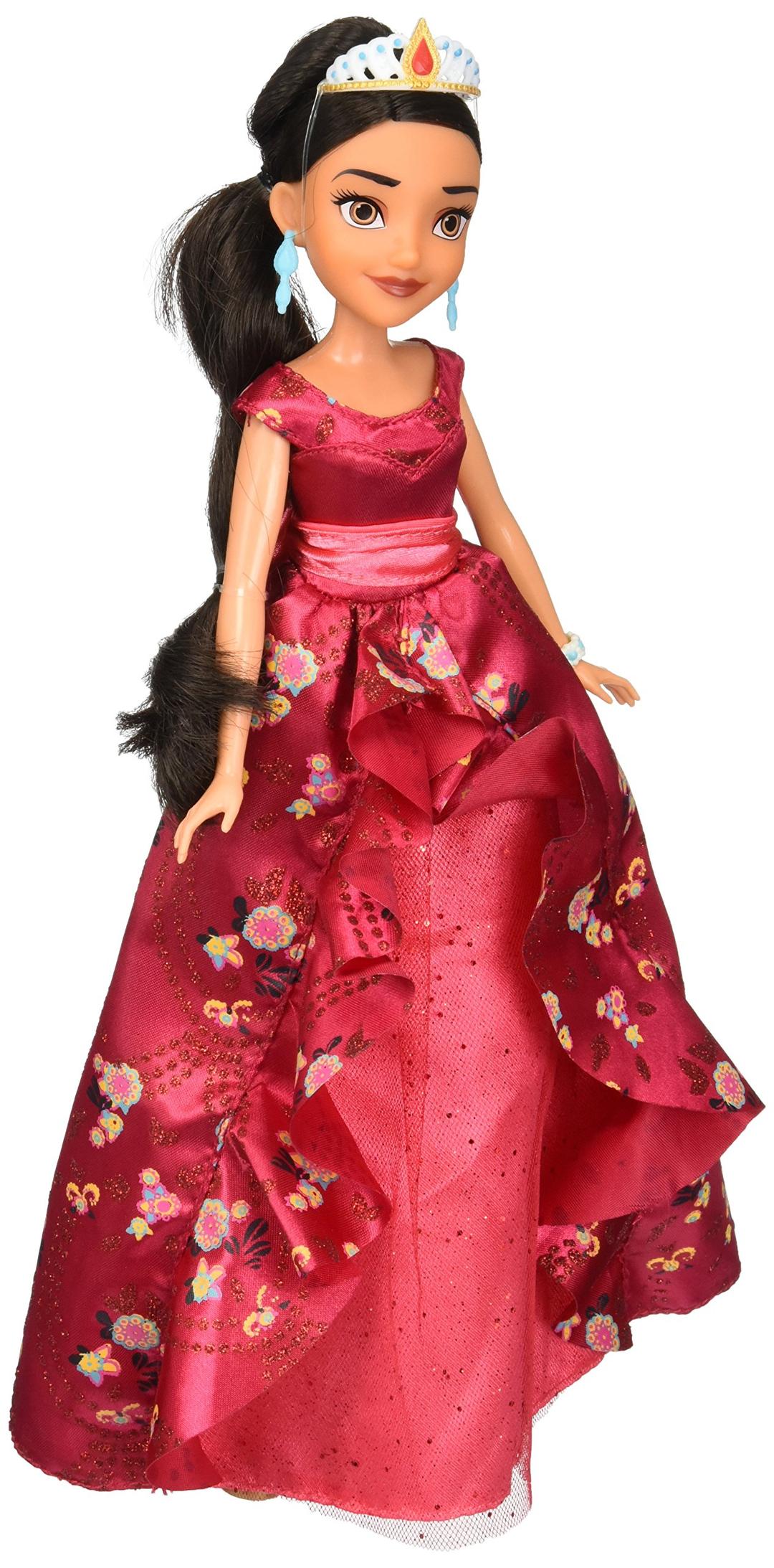 Disney Princess Elena of Avalor Royal Gown Doll-Poseable Disney Princess Figurine Dressed for the Royal Ball