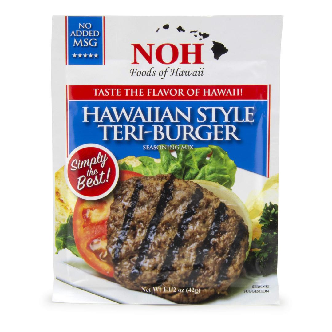 NOH Foods of HawaiiHawaiian Style Teri-Burger Seasoning Mix - 1.5 Ounce (Pack of 12)