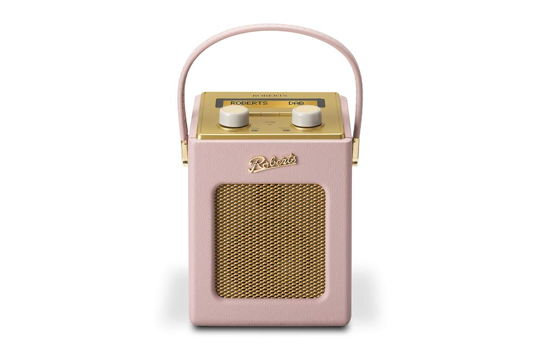 Radio Revival Mini DAB/DAB+/FM Digital Radio - Amazon Exclusive - Portable Radio - Dusky Pink